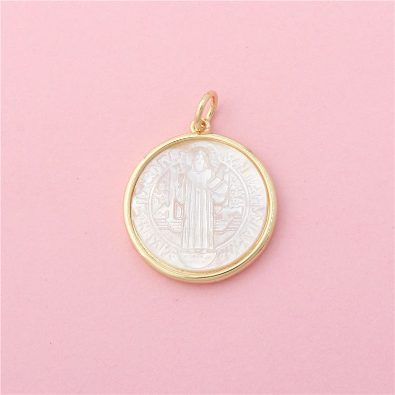 10pcs Brass Shell Charms Pendants For Jewelry Making Diy Bracelet Necklace Earrings Accessories