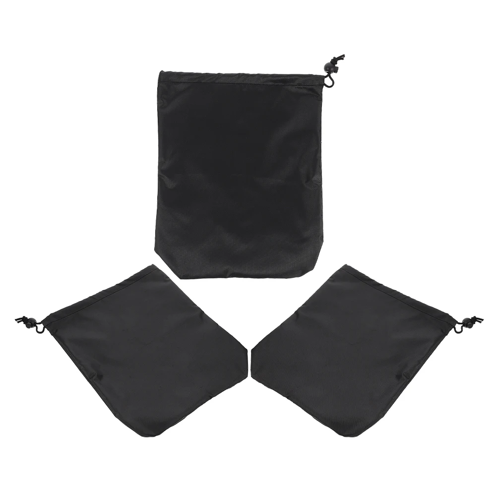 

3pcs Black 210D 33x27cm Car Side Mirror Cover Waterproof Dust Rain Snow Protective Covers Oxford Cloth For Cars