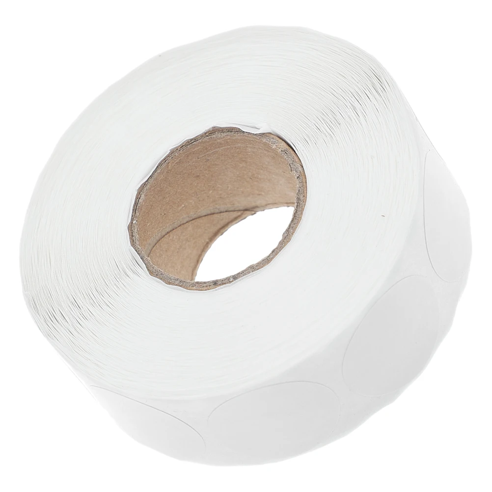 

3mm White Round Sticker Labels Self Adhesive Dot Stickers for Office Shop Home Classroom Marking Tags Color Coding