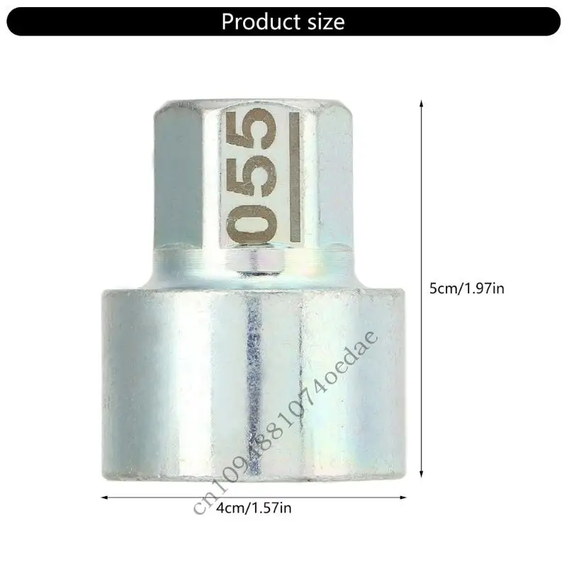 0xxc #55 قفل العجلة lugnut مضادة للسرقة الجوز #6