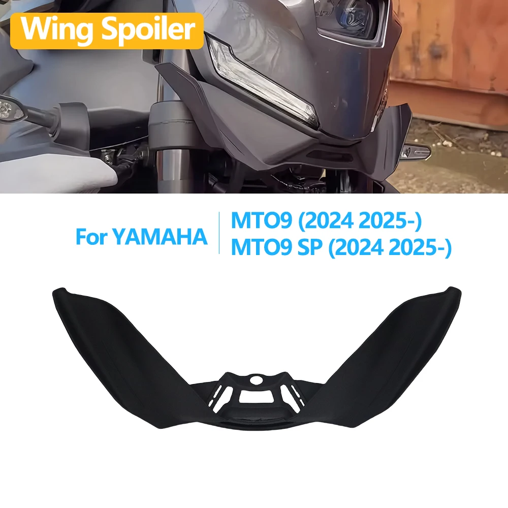 

Аэродинамический передний спойлер, комплект крыльев, аксессуары для Yamaha MT-09 MT09 MT 09 SP 2024 2025-огое мотоциклетное прижимное крылышко