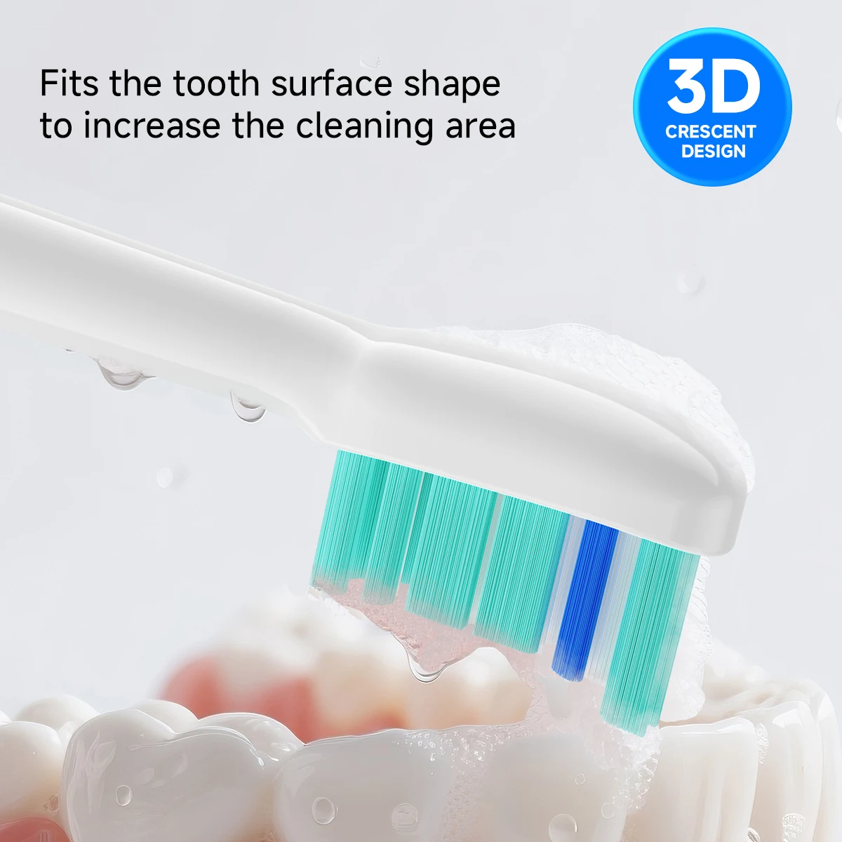 

4/8/12/16Pcs Replacement Toothbrush Heads Compatible with Philips Replacement Electric Brush Head 4100 6500 6100 7500 5300 1100