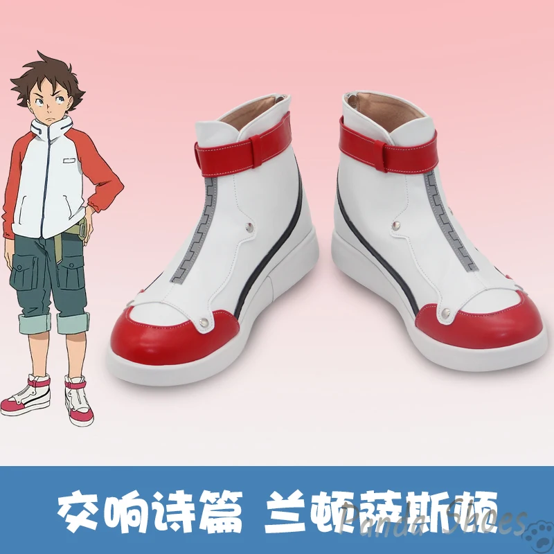 Anime Psalms of Planets Eureka Seven  Renton Thurston Cosplay Shoes Anime Cos Comic Cosplay Costume Prop Shoes for Con Halloween