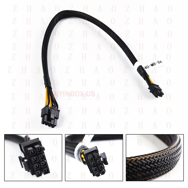 L+ 4VPD3 for Dell 14th R740 R740XD GPU Power Cable 8Pin to mini 8Pin EPS-12V 04VPD3 Lot
