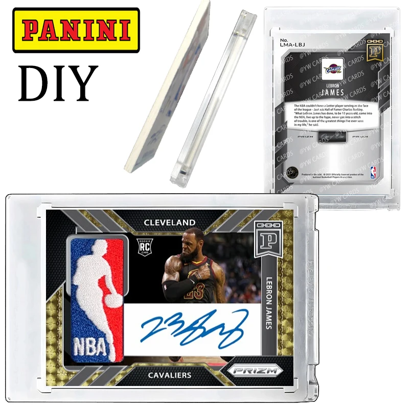 

Panini homemade star CARDS LeBron James DIY Signed collectible cards for Christmas birthday gifts Refractive brilliance