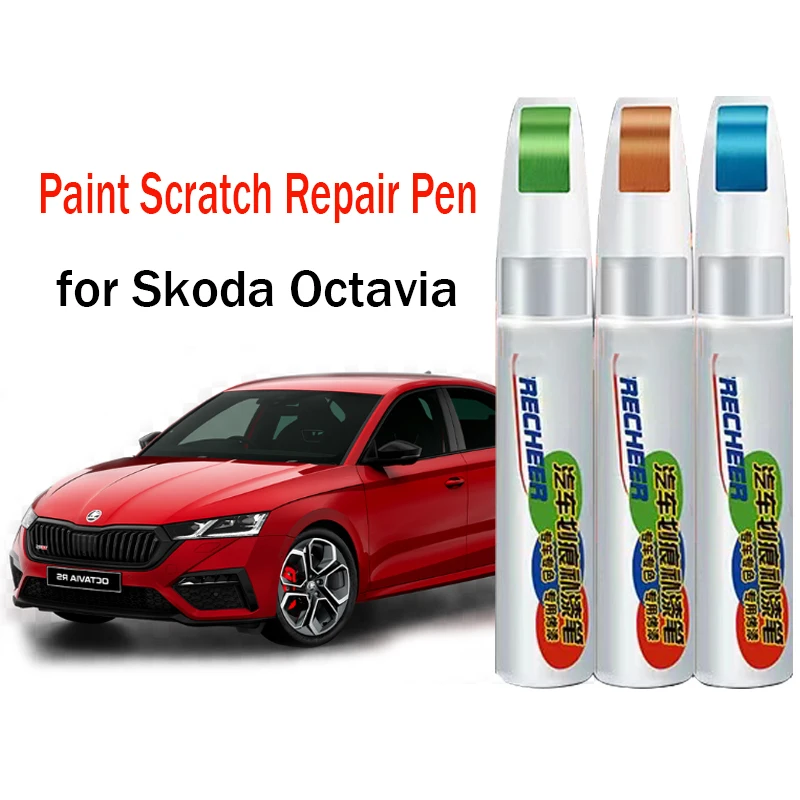 

Car Paint Pen Scratch Repair Touch-Up Paint Pen for Skoda Octavia Paint Scratch Remover Car Paint Care Accessories