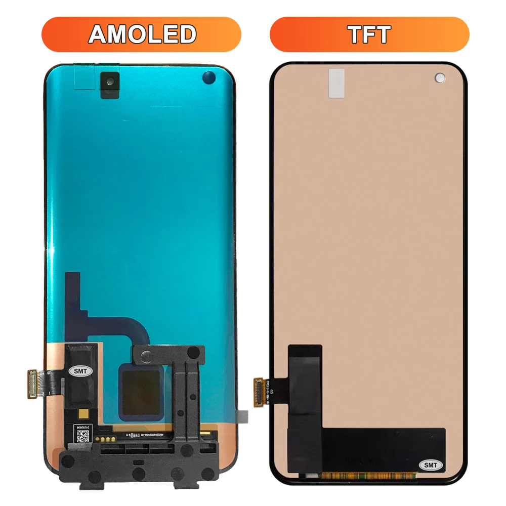 AMOLED For Xiaomi Mi 10 5G LCD Display with Frame Touch Screen Digiziter Assembly For Xiaomi Mi 10 Pro 5G Display Replacement