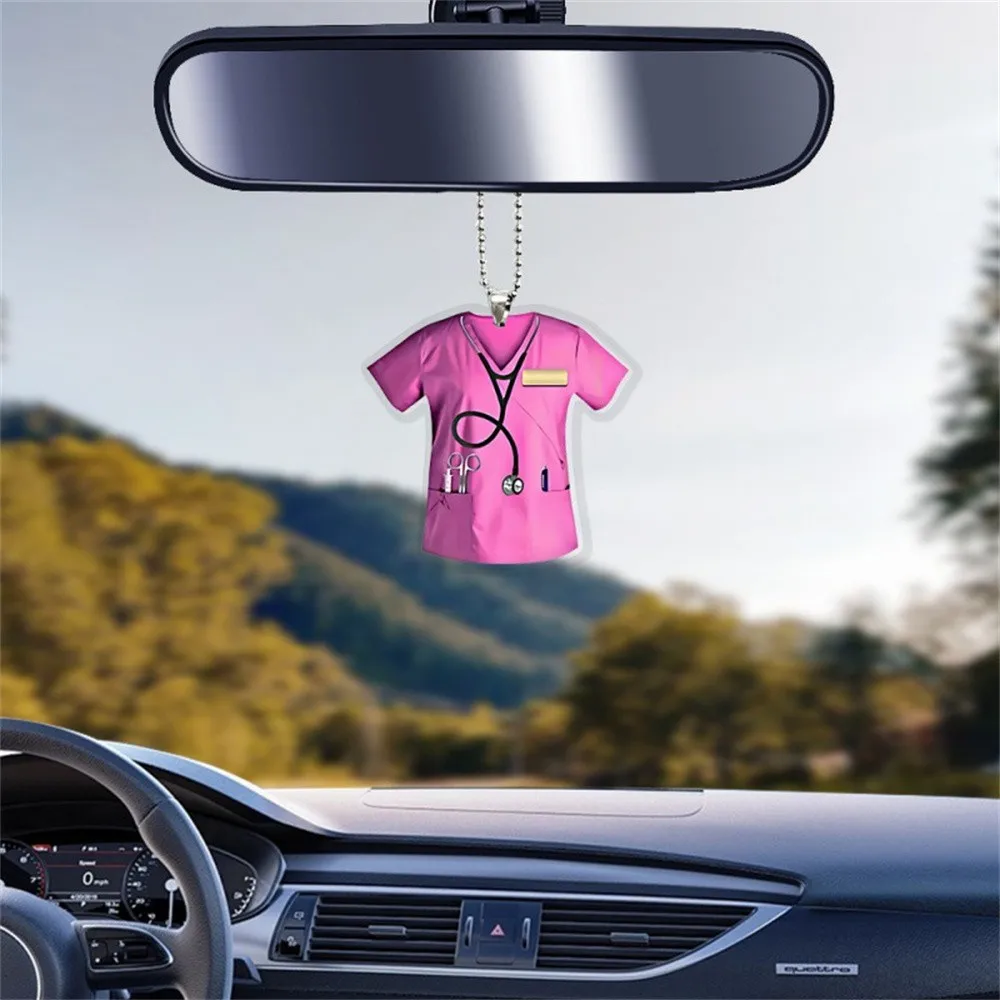 Nurse Gift 2d Nurse Decor Nurse Ornament Name For Backpack Gift Home