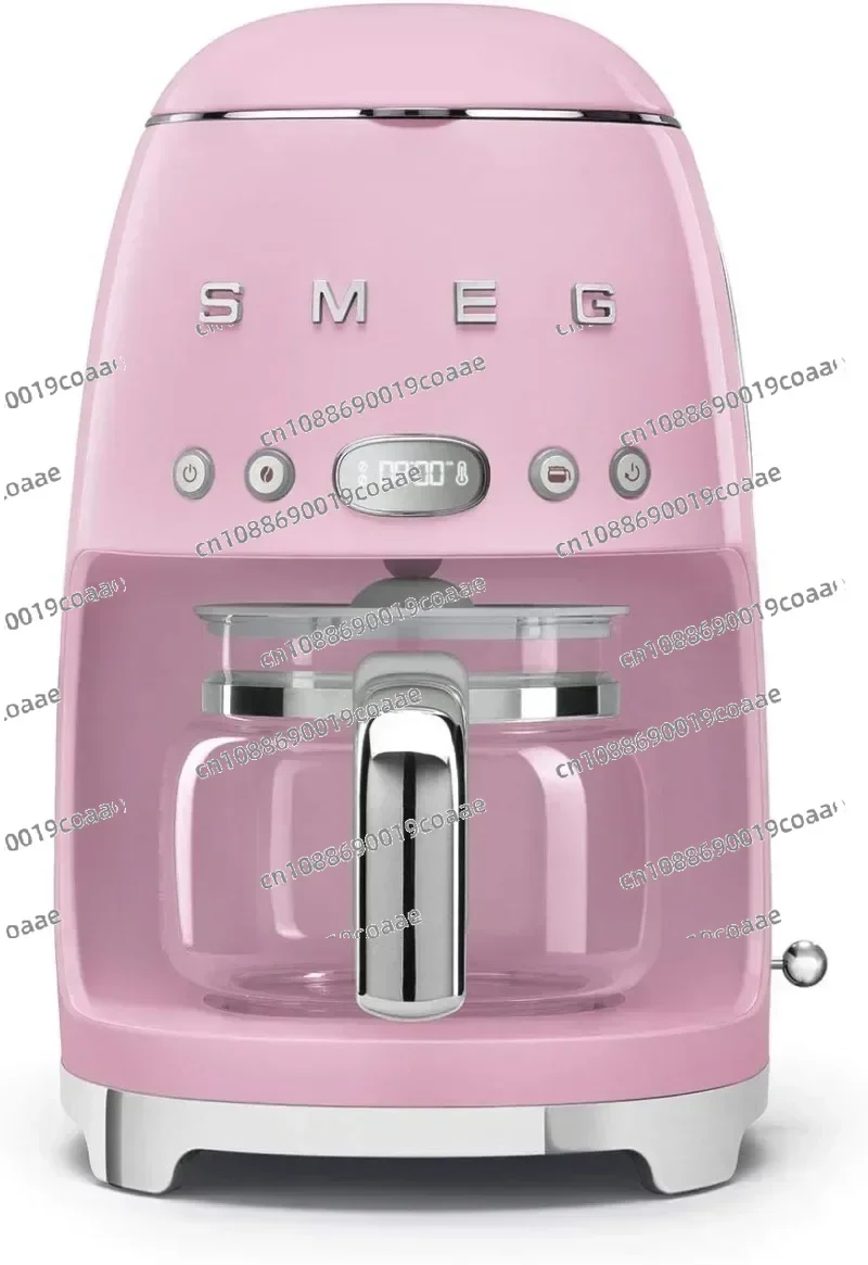 For Smeg 50's Retro Pink Drip Coffee Machine