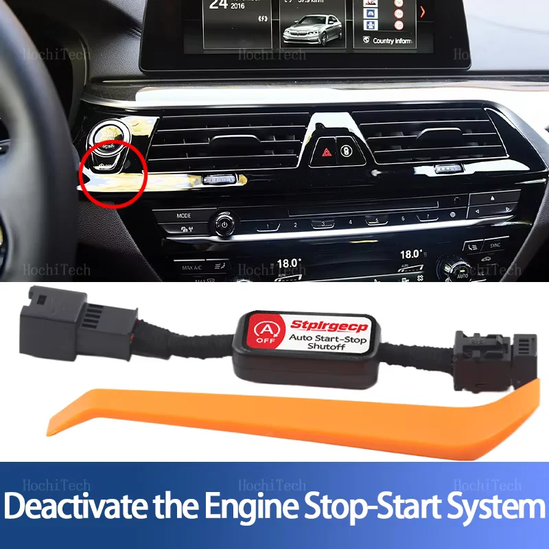 Speicher-Kabelbaum für BMW F20 F22 F30 F32 F10 G30 F06 G32 F01 G11 F39 F25 G01 F26 G02 F15 F16 Auto Start-Stopp-Deaktivierungsschalter
