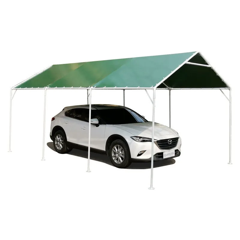 Carport Parking shed Household shed Rainproof simple folding roof awning