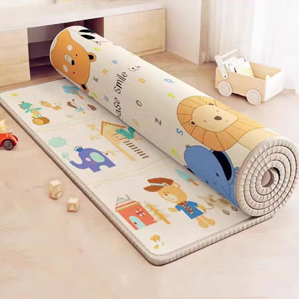 

New Thicken 1cm Lion Giraffe Baby Play Mat Puzzle Children's Mat Baby Climbing Pad Kids Rug Baby Games Mats Toys for Children