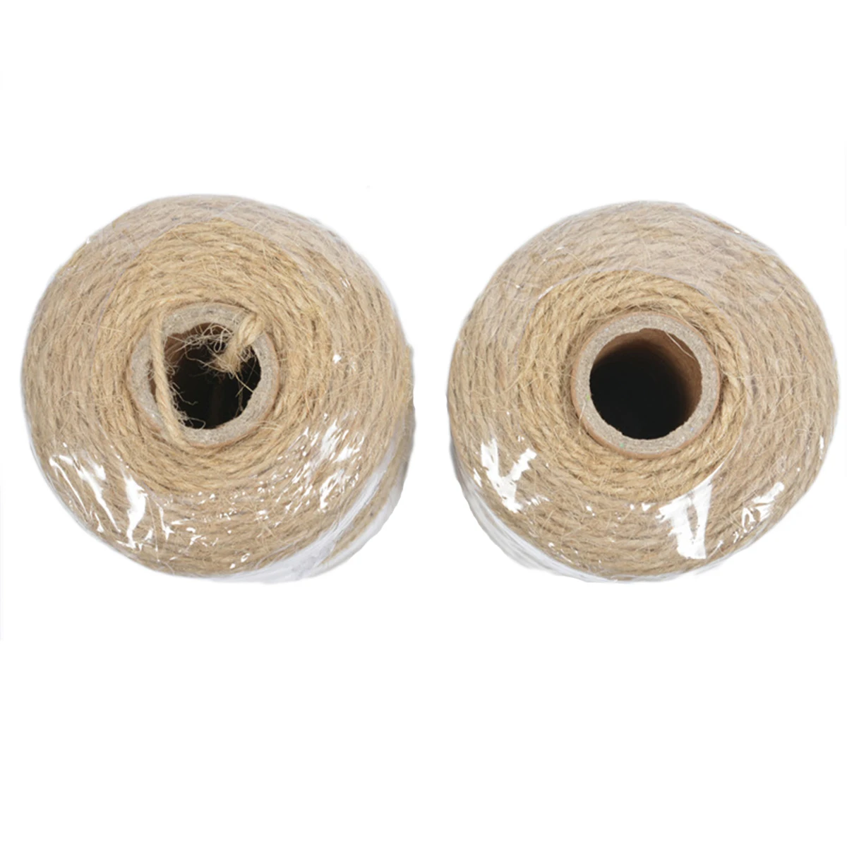 

2 Rolls Natural Jute Twine For Crafts Diy Rope Gift Wrapping Home Decor Gardening String Scrapbooking Jewelry Making Durable