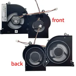 Laptop Cpu Cooling Fan for MSI GS65 MS-16Q2 16Q2-CPU-CW 16Q2-GPU-CW GPU BS5005HS-U3N GS65VR MS-16Q1 16Q3 8RF 8RE P65 P75 GS75