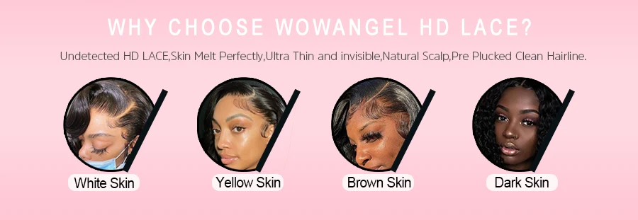7x7 6x6 5x5 Glueless HD Lace Closure Perücke, Wasserwellen-Perücke, hautnahe, vorgezupfte, lockige Echthaar-Perücken, sofort tragbare Perücken für Frauen – Detail 3