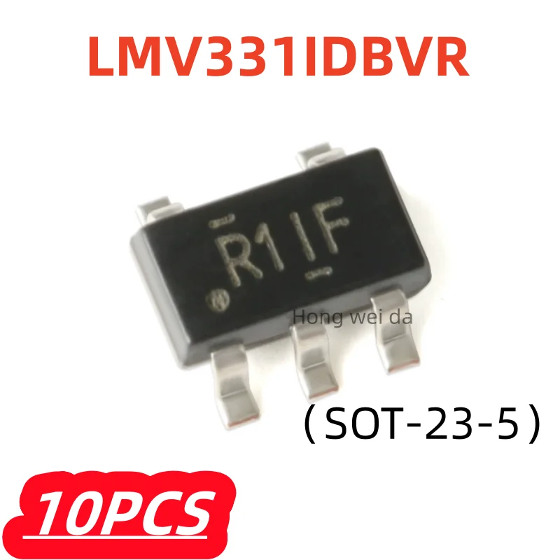 10Pcs/lot 100% New LMV331IDBVR LMV331IDBVT LMV331 R1IF R1IK SOT-23-5 Low-voltage Comparators
