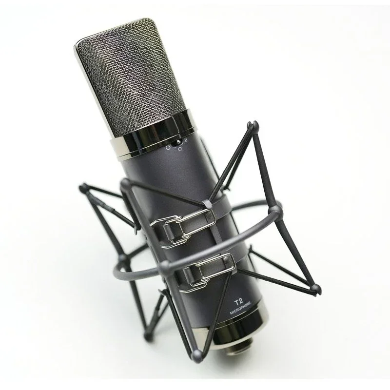 Dual Tone Dual Diaphragm Professional Recording Studio Karaoke Live Condenser Microphone, Microphone