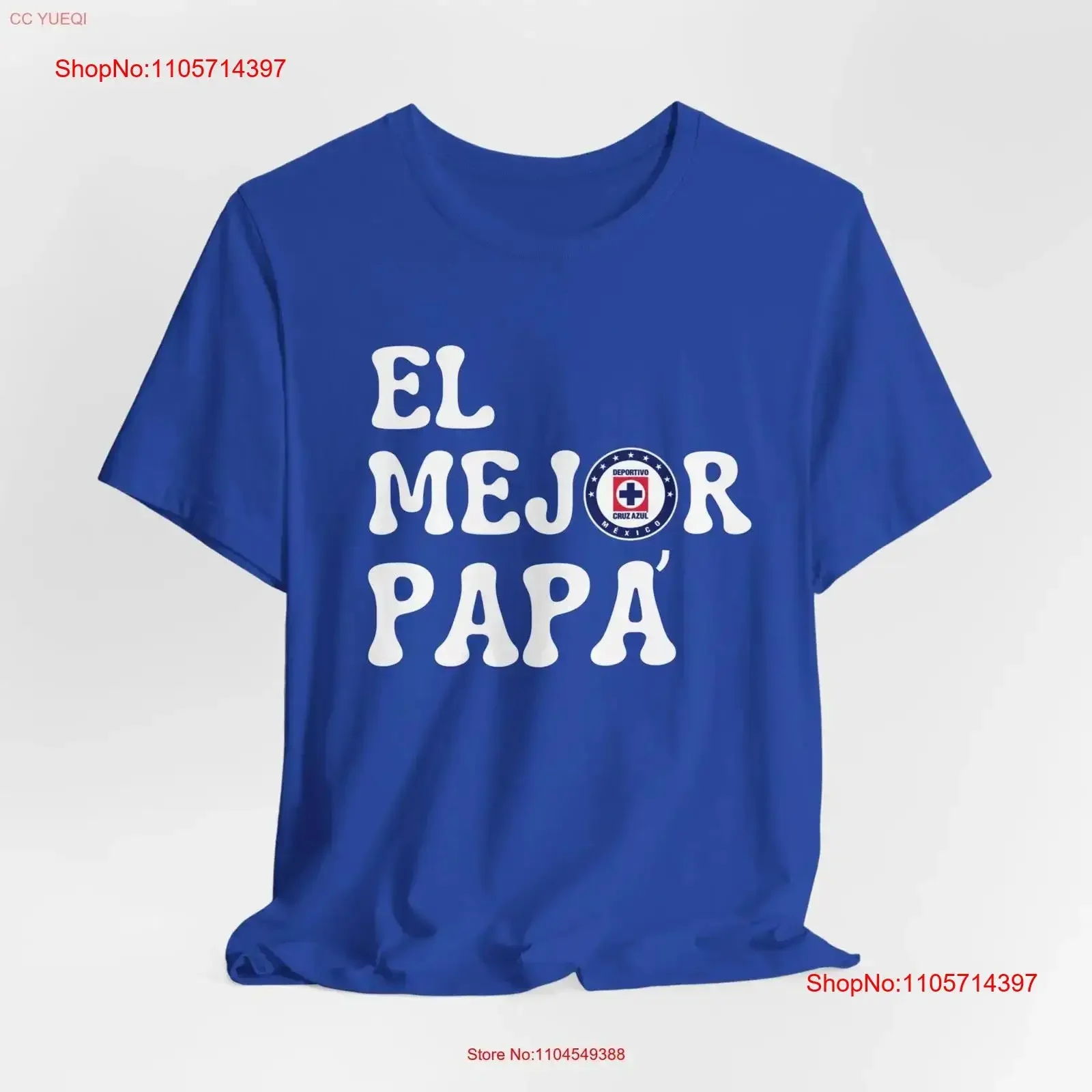 El mejor Papá Cruz Azul T Shirt vintage Washed graphic homme streetwear Comfortable Slightly Soft Top For Everyday Wear