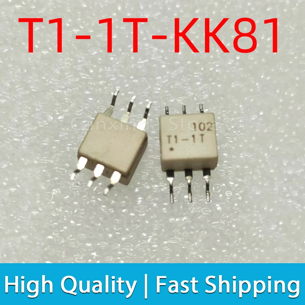 

2pcs T1-1T-KK81+ T1-1T-KK81 T1-1T KK81 RF Transformer Frequency Wideband 0.08-200MHZ Balun Signal Transformer 50ohm 50Ω SMT