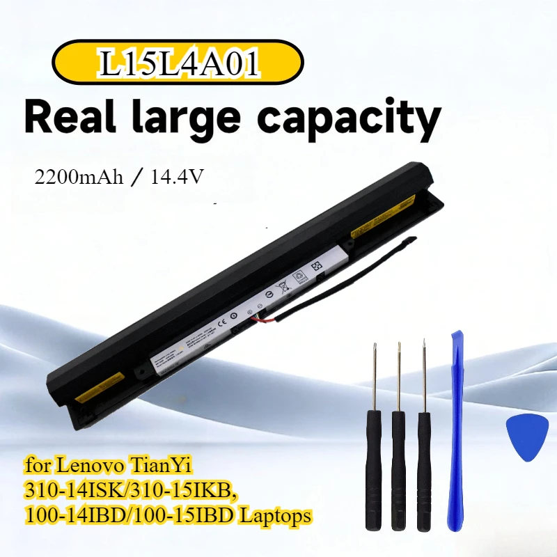 

14.4V L15L4A01 Laptop Battery for Lenovo TianYi 310-14ISK/310-15IKB, 100-14IBD/100-15IBD Laptops