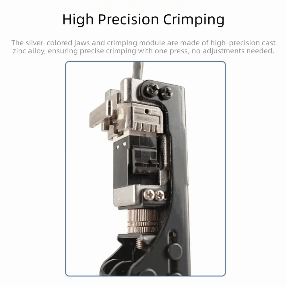 110 AMP Type Network Module Wiring Pliers 180 Degree 5/6 Network Module Network Module Punch Down Tool 8 Position Jack