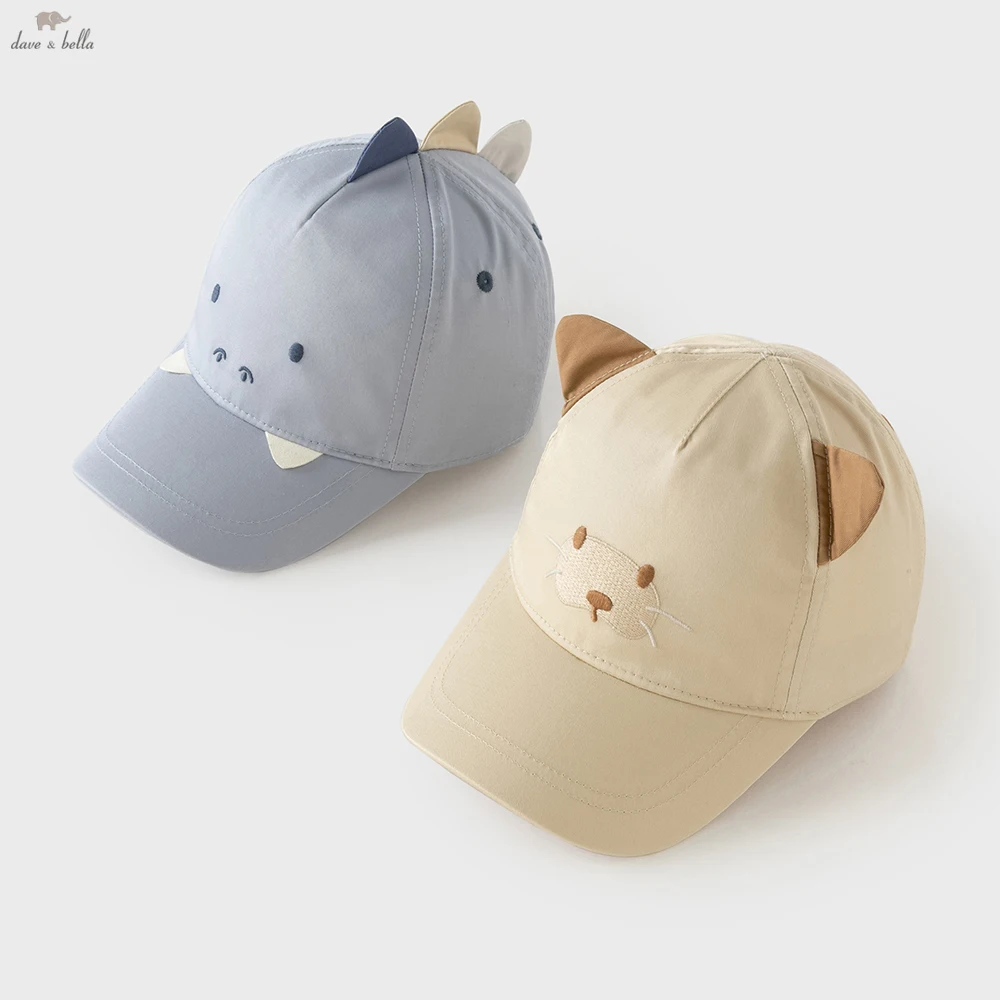 

Детская кепка Dave Bella для мальчиков и девочек, весенне-летняя спортивная бейсболка с мультяшным рисунком, кепка-козырек от солнца DB1260604