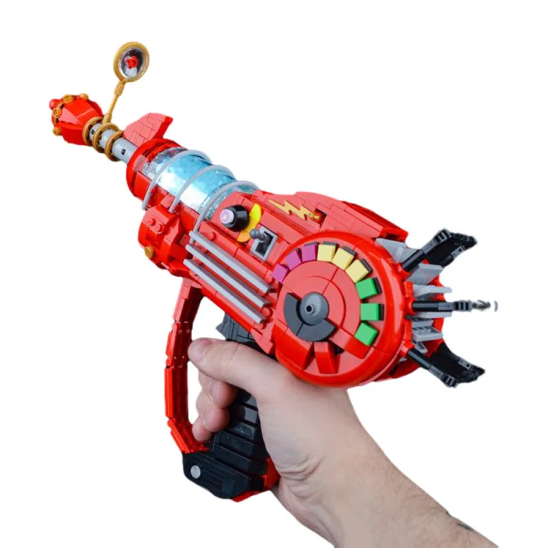 

Call of Duty Zombie Ray Gun Shooting Game Boy Pistol Toy Gift Small Particle Children's Puzzle Building Blocks Decorative Toy