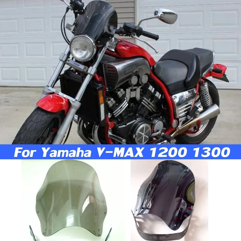 Motorcycle Windshield Windscreen for Yamaha V-MAX VMAX 1200 1300