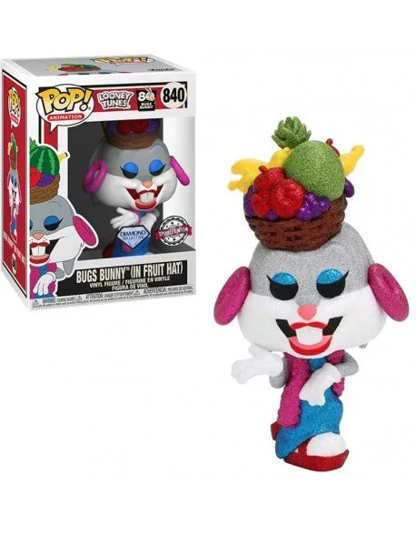 Funko Pop Bugs Bunny In Fruit Hat Diamond Special Edition