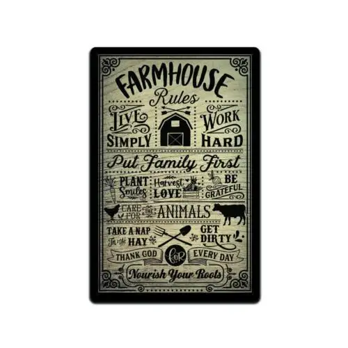 Farm House Rules Me…