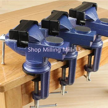 Universele 50 60 70 Type Bank Vice Machine Bankschroef Klem Volledig Metaal Multifunctionele Houtbewerking Gereedschap Voor Diy Tafel Gebruik