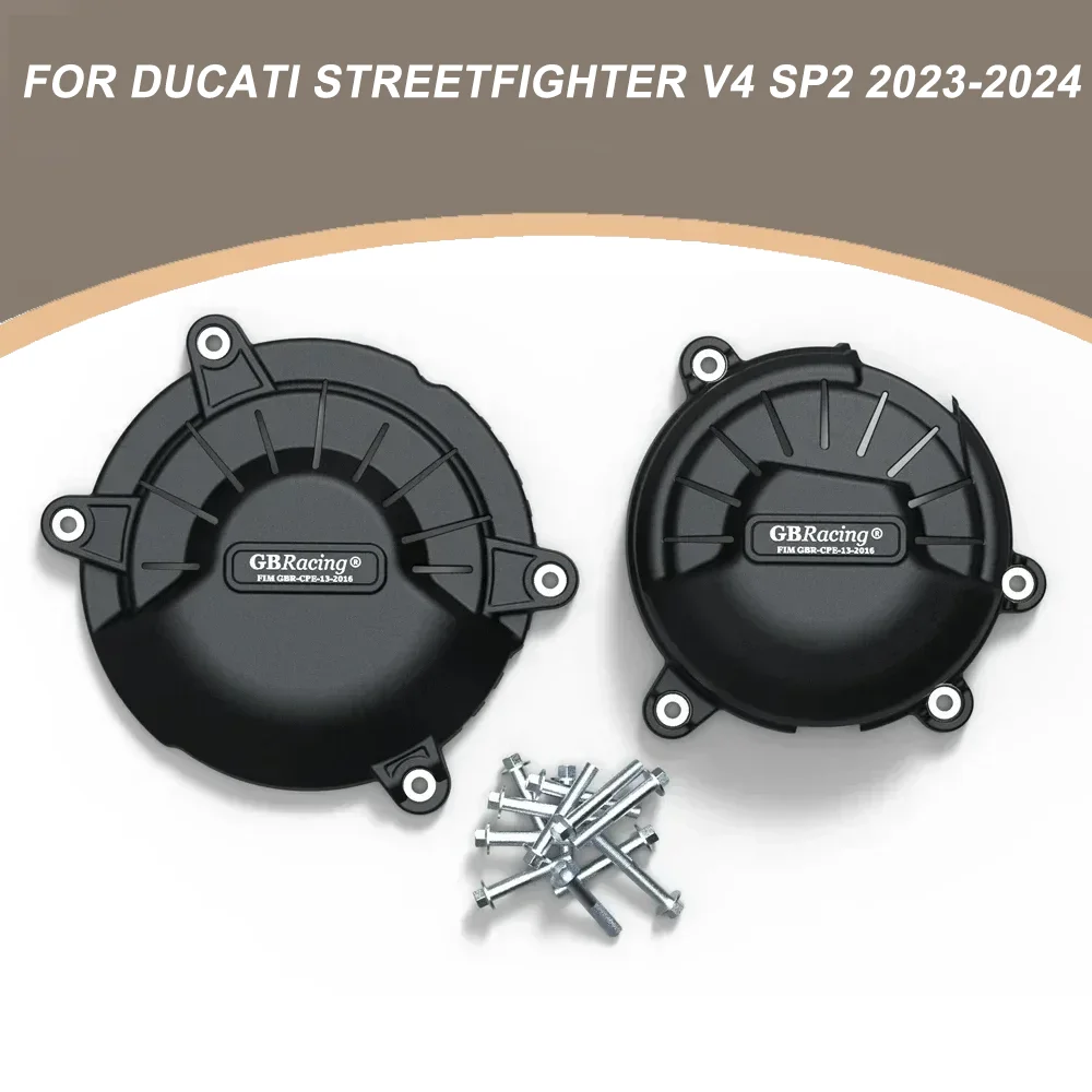 

For DUCATI Streetfighter V4 SP2 2023-2024 Motorcycles Engine Cover Protection Case V4 Cover