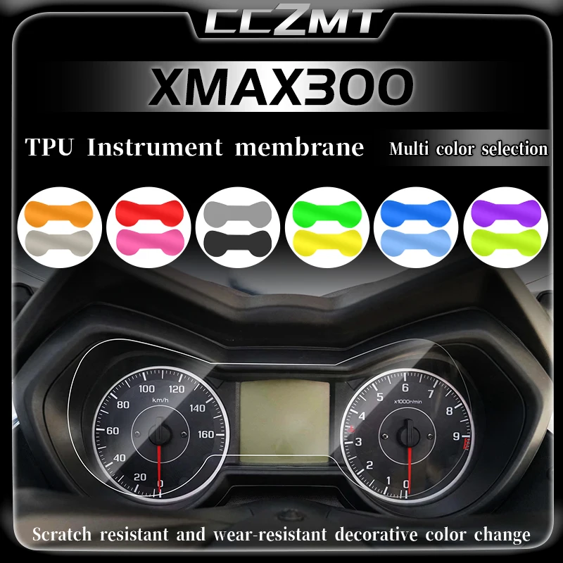 

For YAMAHA XMAX 300 125 400 XMAX300 xmax300 2017-2022 Motorcycle Cluster Scratch Protection Film Dash Speedometer Screen Sticker