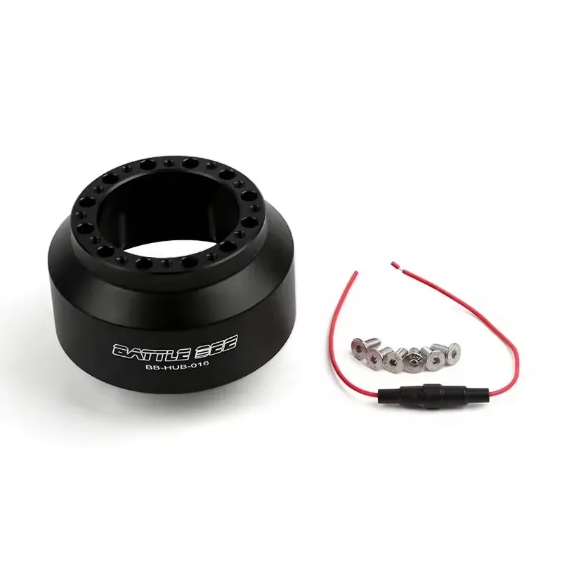 

Battle Bee Steering Wheel Boss Kit Hub Adapter Car Refit Kit Connector Base Adapter For 2008-2014 Subaru WRX STI BB-HUB-016