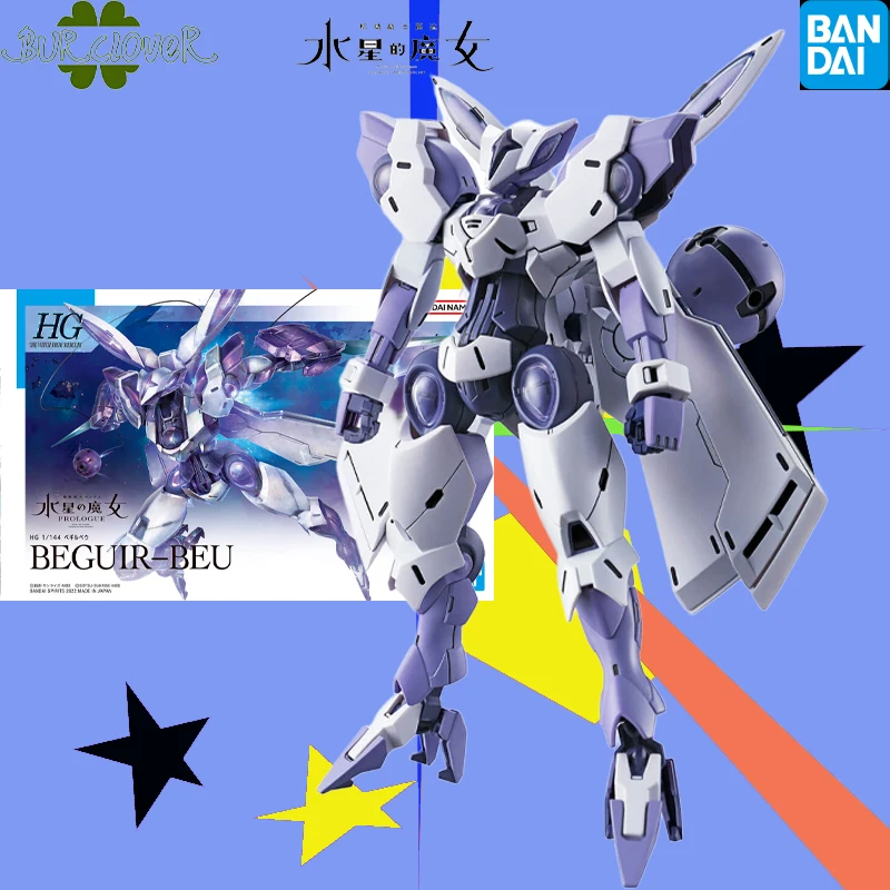 

GENUINE BANDAI HG 1/144 02 CEK-040 BECUIR-BEU HIGHLY PLAYABLE ASSEMBLY TOYS GIFT COLLECTIBLE MODEL