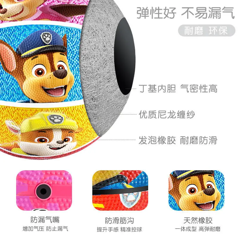 Paw Patrol Play Ball Football Basketball Anime Skye Chase Baby Soccer Ball Rubble Rocky Leather Outdoor Indoor Toy Ball