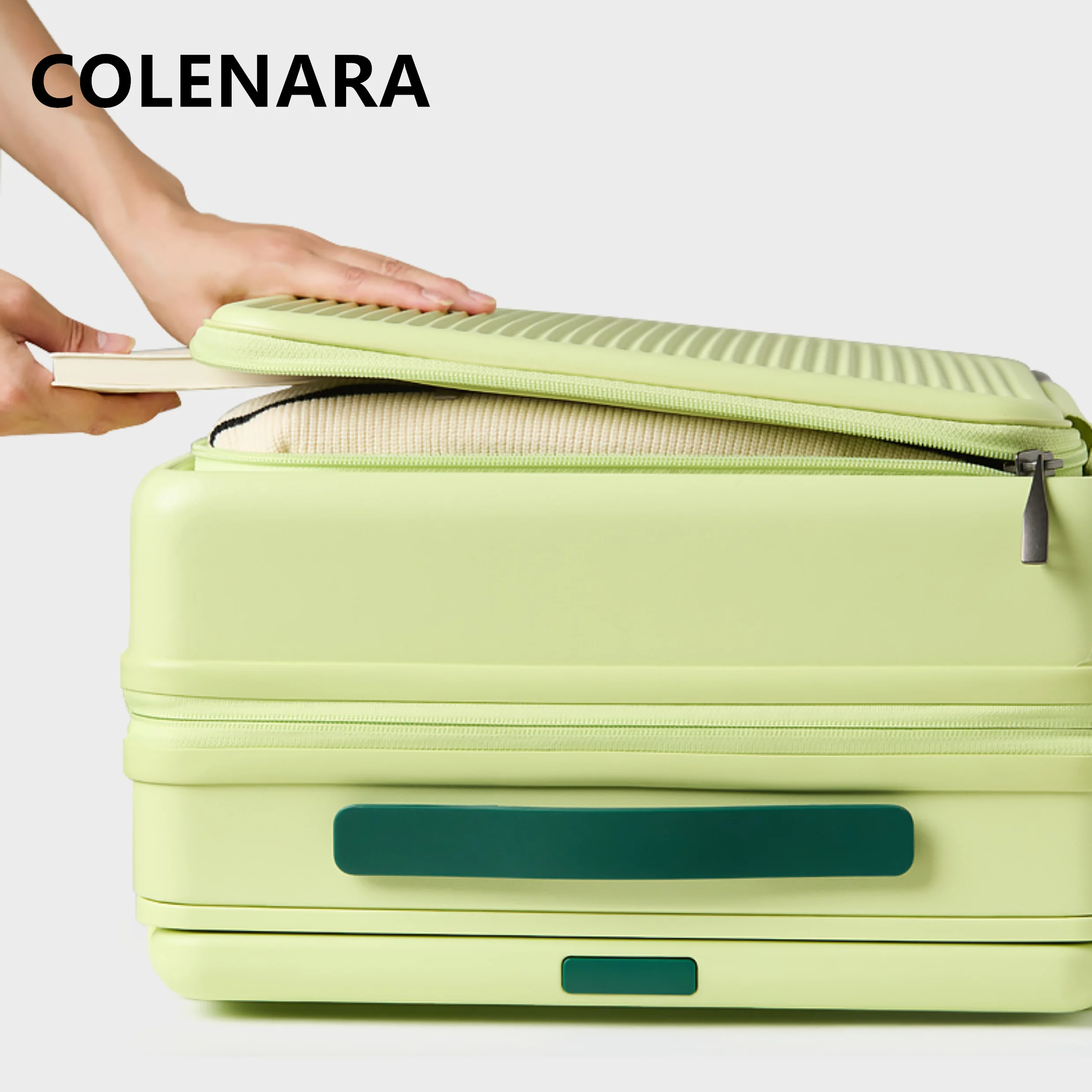 COLENARA Luggage New Boarding Box 20 Inches Trolley Case 24