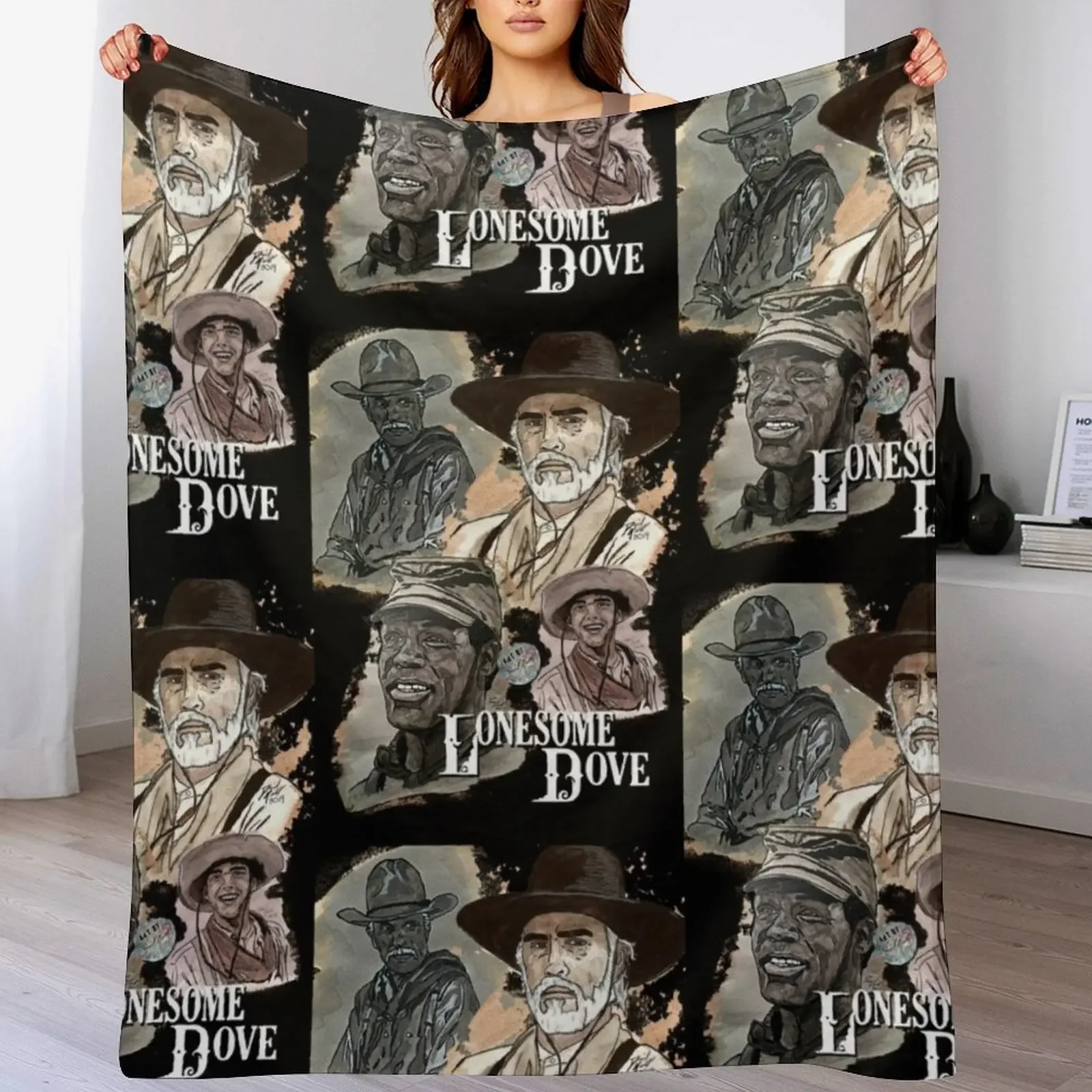 

Lonesome Dove Cast Throw Blanket Decorative Sofa Sofa Quilt Blankets Sofas Of Decoration Flannel Fabric Blankets
