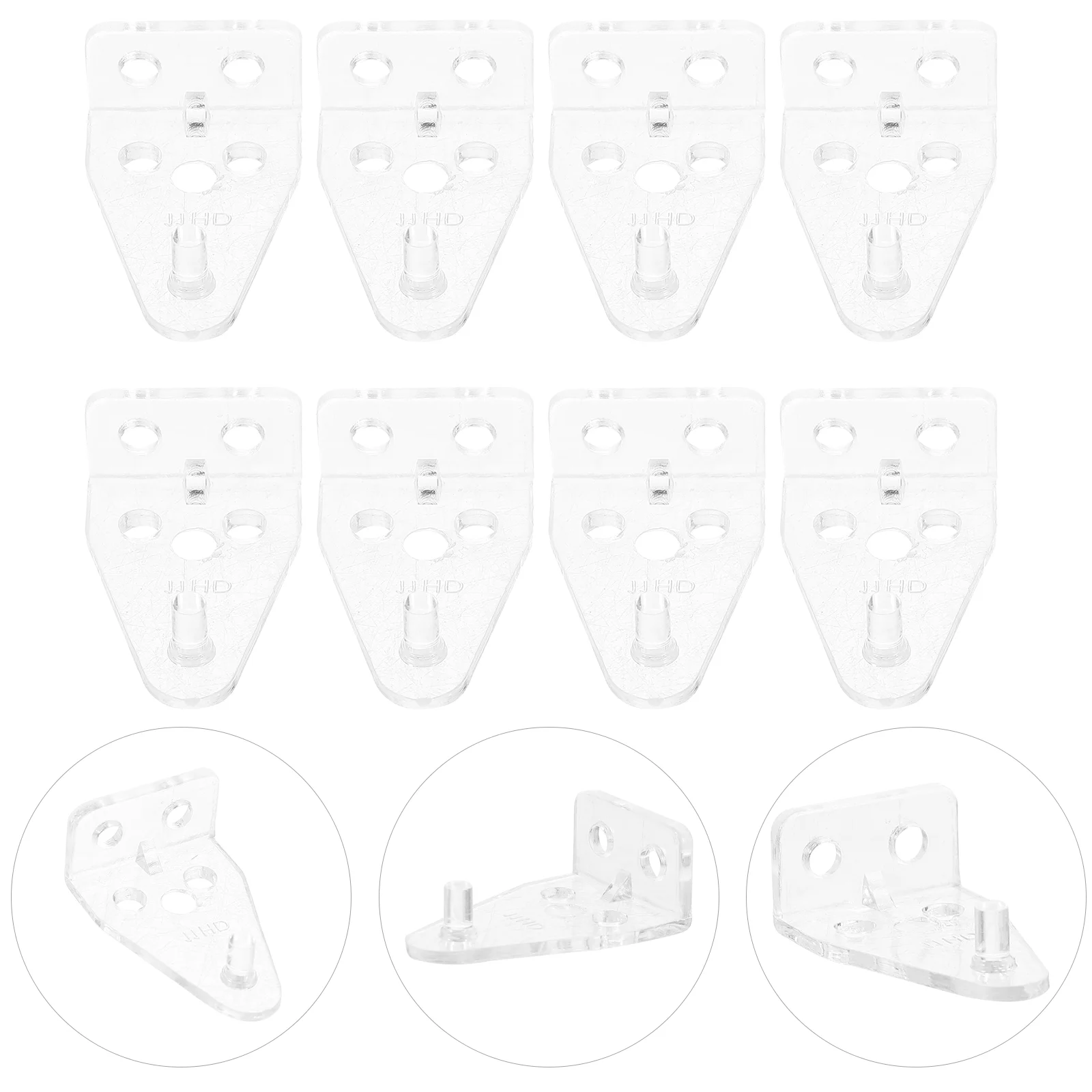 

8 PCS Blind Hook Tilt Connector Sliding Wheel Good Hanger Connecting Curtain Track Pulley Metal Roller