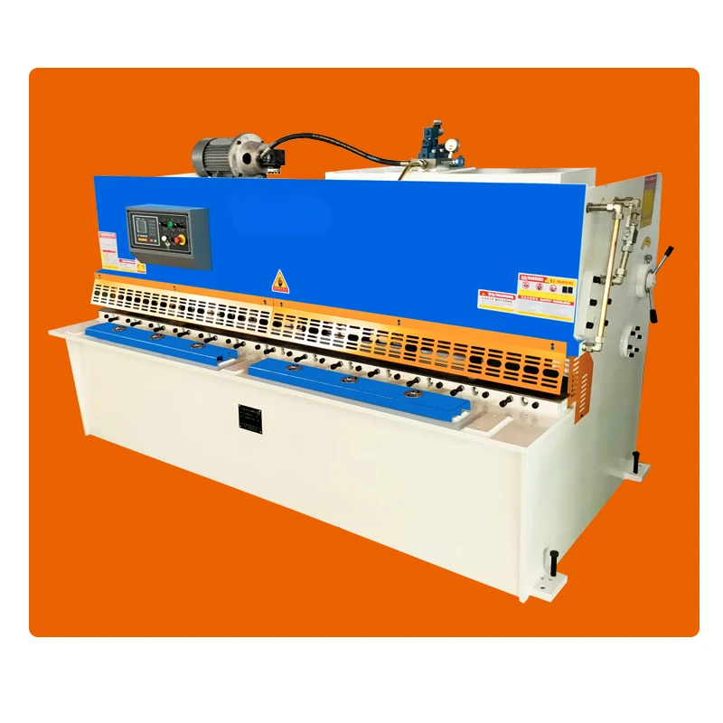 YG QC12K-4x2500 Metal Shearing Machine with E21 System Hydraulic Swing Beam Guillotine Shearing Machine