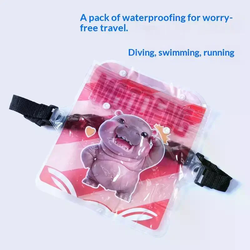 Waterproof Swimming Diving Bag PVC Beach Drifting Diving Waist Pack Shoulder Bag Underwater Mobile Phone Case Outdoor Dry Bag
