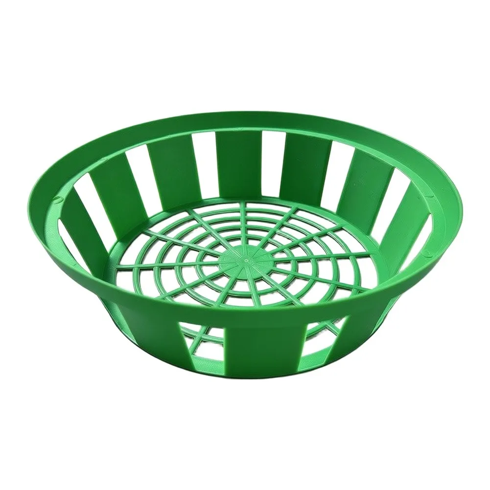 5pcs Plastic Plant Basket Featuring Wicker Design for Potted Plants Compatible with Indoor Outdoor Plant Care Routines