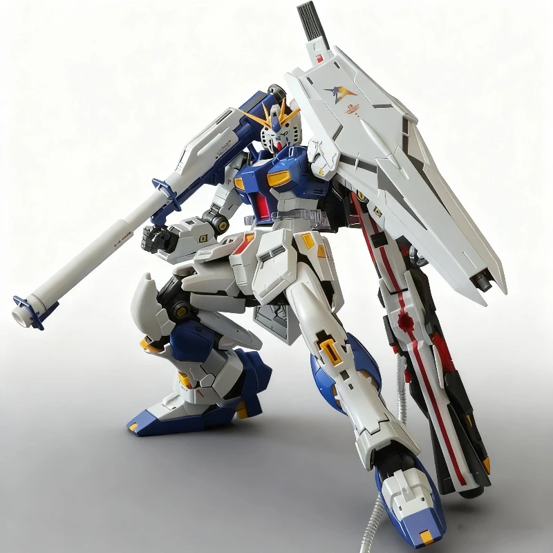 RG 1/144 RX-93ff V FIGHTER Montagemodellbausatz Actionfiguren mit Wasseraufklebern Ausstellungsstand Kunststoffspielzeug Modell Junge Sammeln Sie Geschenke