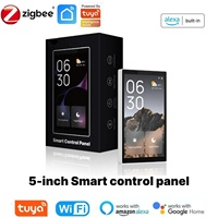 Tuya Smart Home Control Panel Tuya Control Panel Smart Control Panel Voice Alexa/ZigBee Gateway Built-in Multifunctional Scene