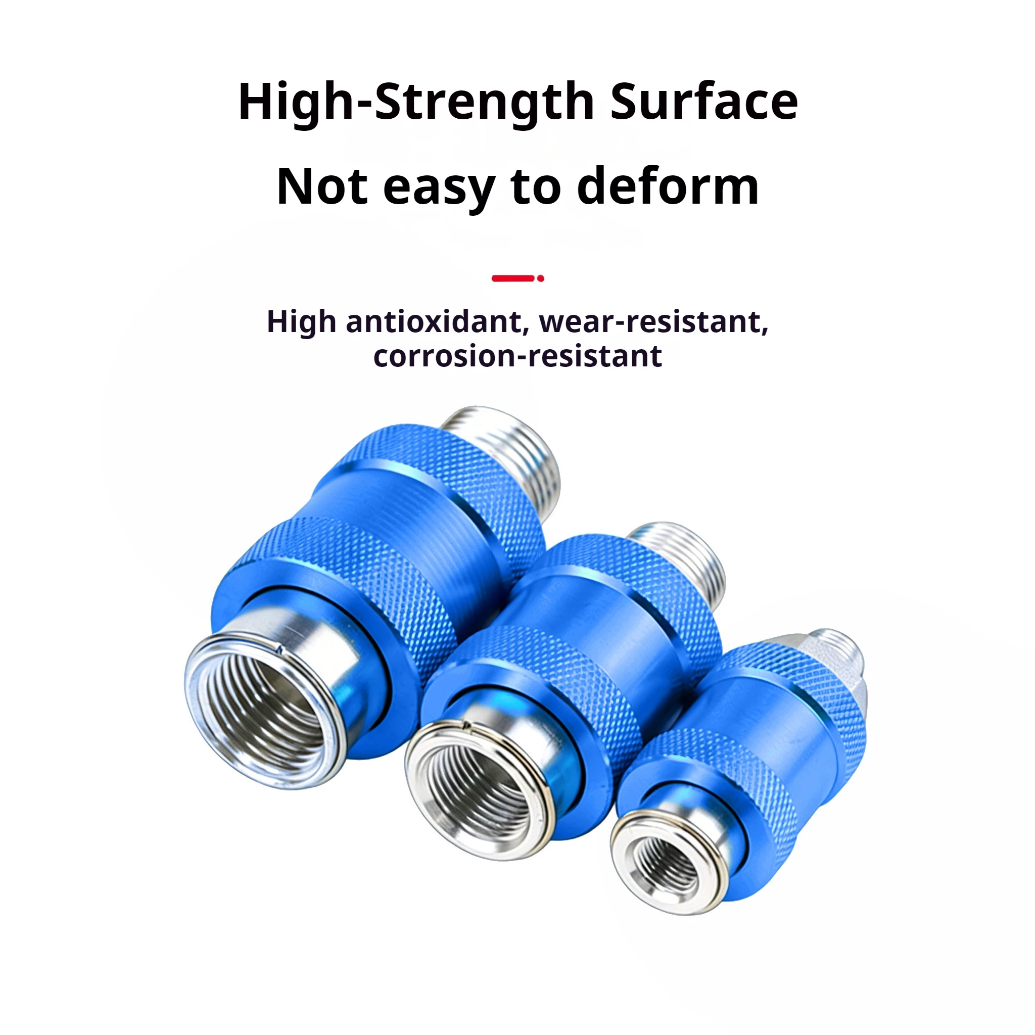 Pneumatic Hand Slide Valve HSV-06/08/10/15 Sliding Switch with 1/2/3/4 Internal And External Threads Component for Air Systems