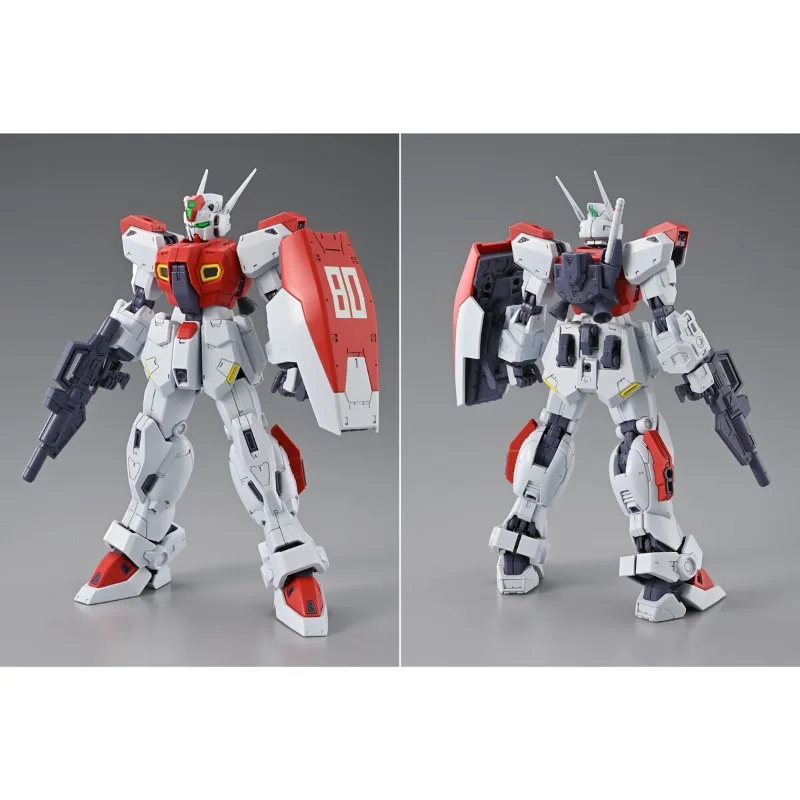 Bandai Genuino MG Gundam F80 GUNRAID Anime Action Figure Robot Periferia Da Collezione Modello di Montaggio Giocattoli Ornamenti Regalo Per Bambini