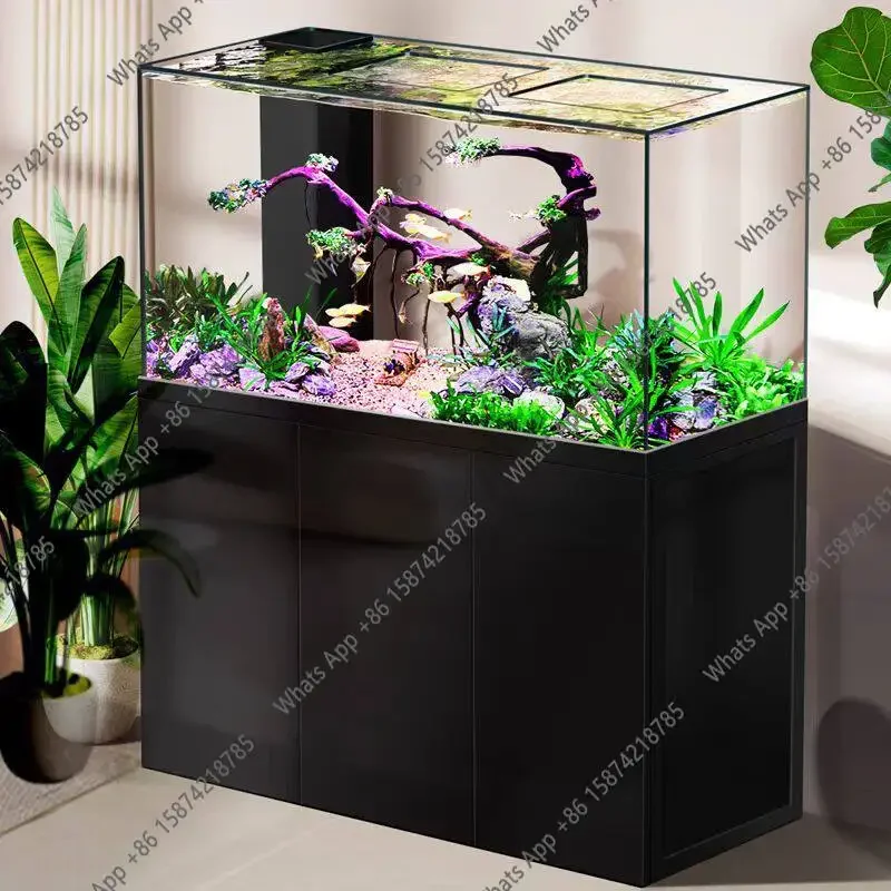 

X40 Integrated Tensile Fish Tank Bottom Filter Water Free Right Angle Overflow Large Living Room Household