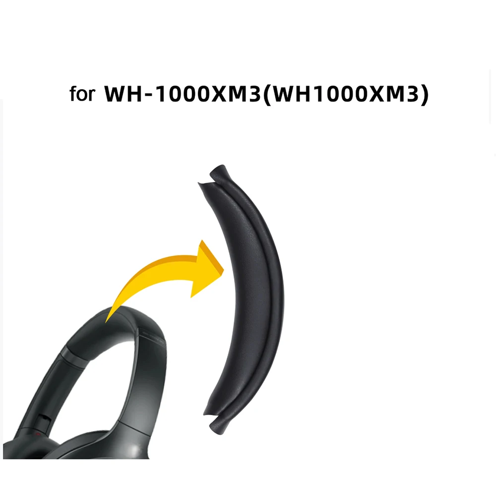 WH1000XM3 Easy Install Snap On Headband Earpads for Sony WH