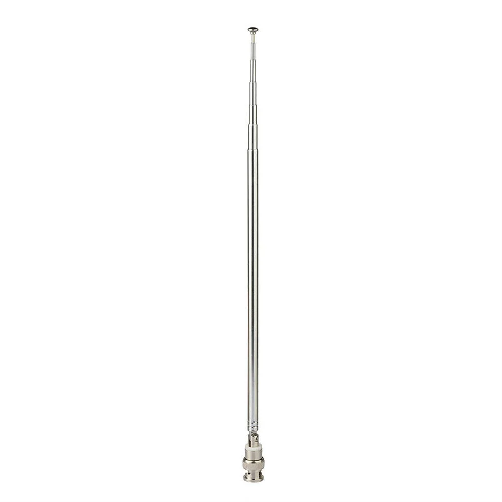For Radio Scanner Antenna 20-1300MHz 7 Sections Telescopic BNC Male Antenna Auto Exterior Parts High Quanlity
