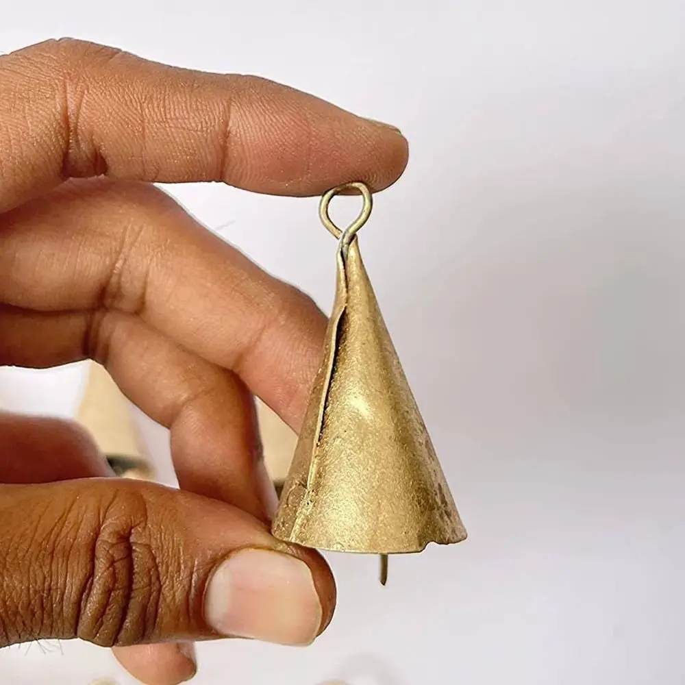 Mini Hangende Bells Bells Metaal Helder Geluid Windgong Verdikte Luide Graasbellen Dier